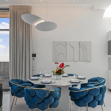 One Luxury Penthouse Apartment